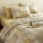 Σετ Παπλωματοθήκη Υπέρδιπλη Fashion Life 240x250 FL6251 Κίτρινο Palamaiki