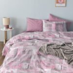 Σετ Παπλωματοθήκη Υπέρδιπλη Fashion Life 240x250 FL6252 Ροζ Palamaiki