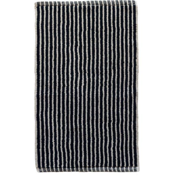 Πατάκι μπάνιου 50x80 STIK BLACK Μαύρο Palamaiki