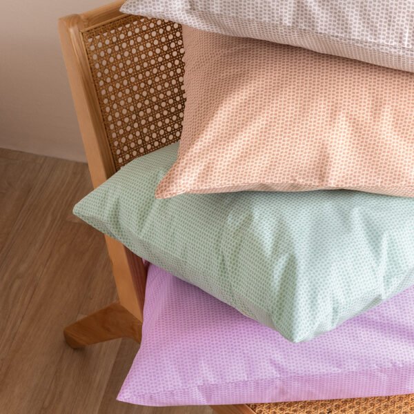 Ζεύγος Μαξιλαροθήκες 52x72 TOTEM SILVER Μπεζ Palamaiki