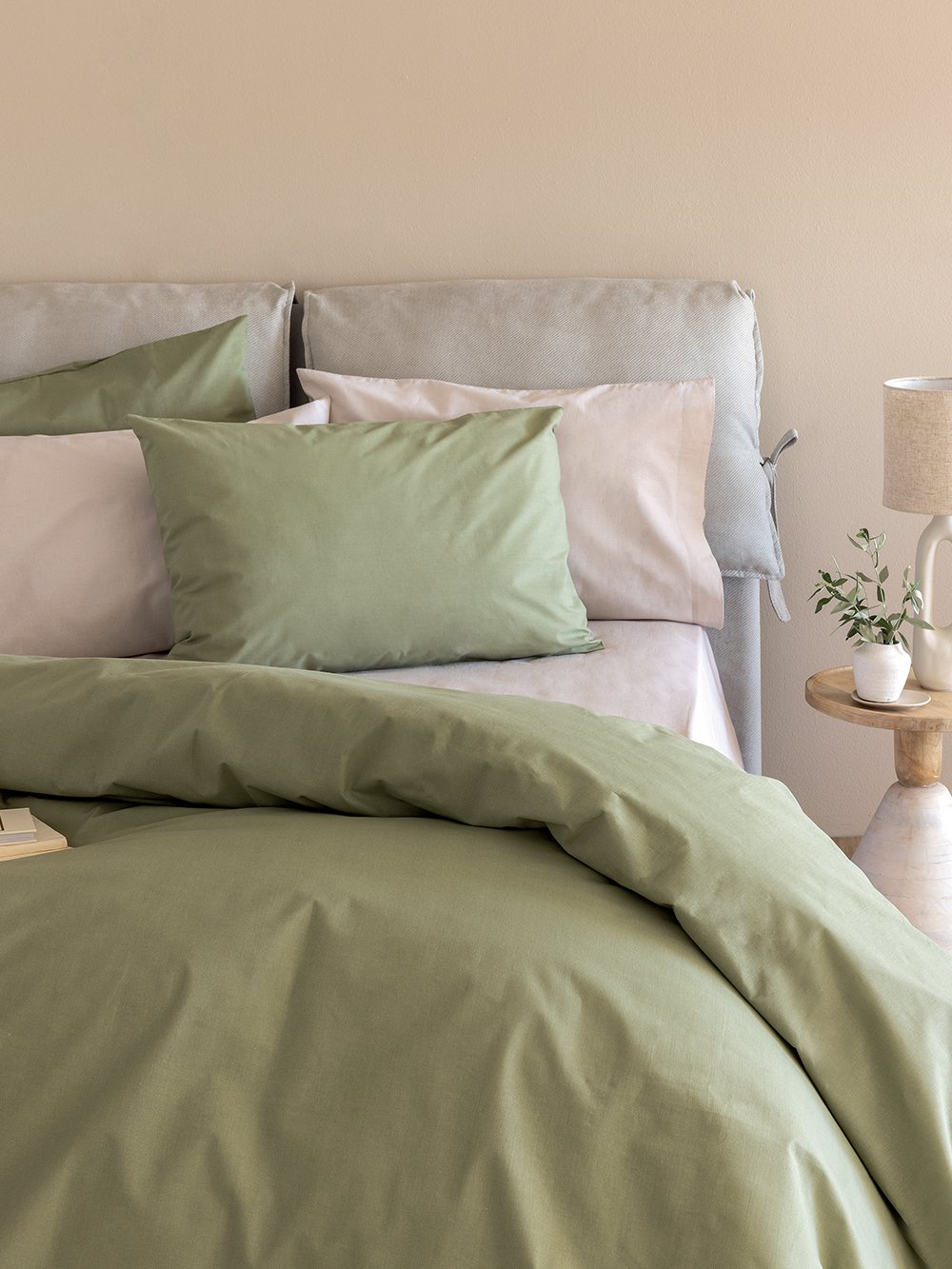 5205857287016_2 Παπλωματοθήκη Υπέρδιπλη 240x250 ETOILE/2 KHAKI Πράσινο Palamaiki - Image 1