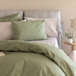 Ζεύγος Μαξιλαροθήκες 52x72 ETOILE/2 KHAKI Πράσινο Palamaiki