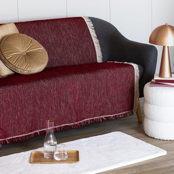 Ριχτάρι Διθέσιου Καναπέ TUNA/2 BORDO Μπορντώ Palamaiki