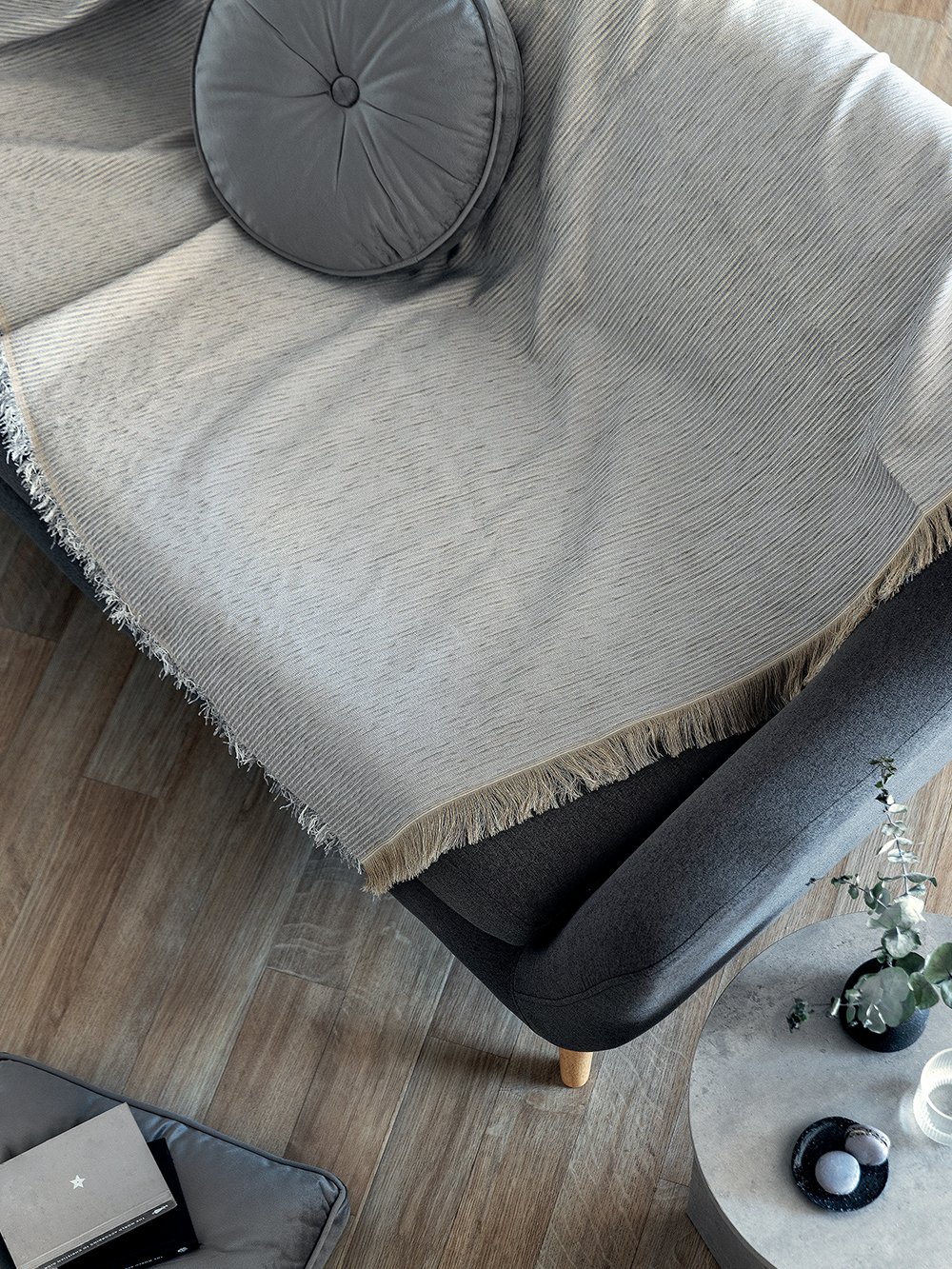 5205857287764_2 Ριχτάρι Τετραθέσιου Καναπέ AGNES GREY Γκρι Palamaiki - Image 1