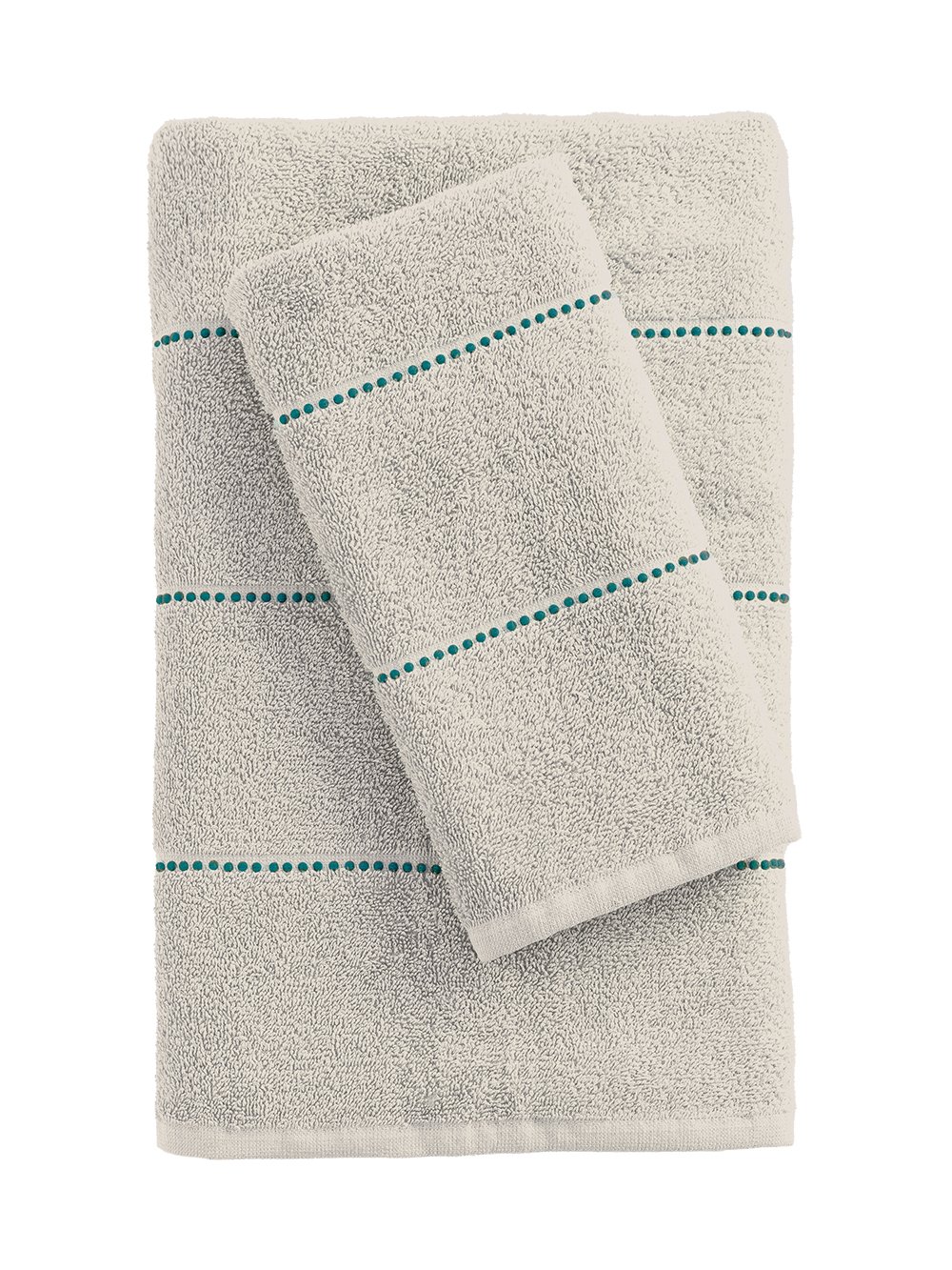 5205857288280_2 Σετ Πετσέτες (30X50, 50X90, 70X140) CLER FOG Μπεζ Palamaiki - Image 1