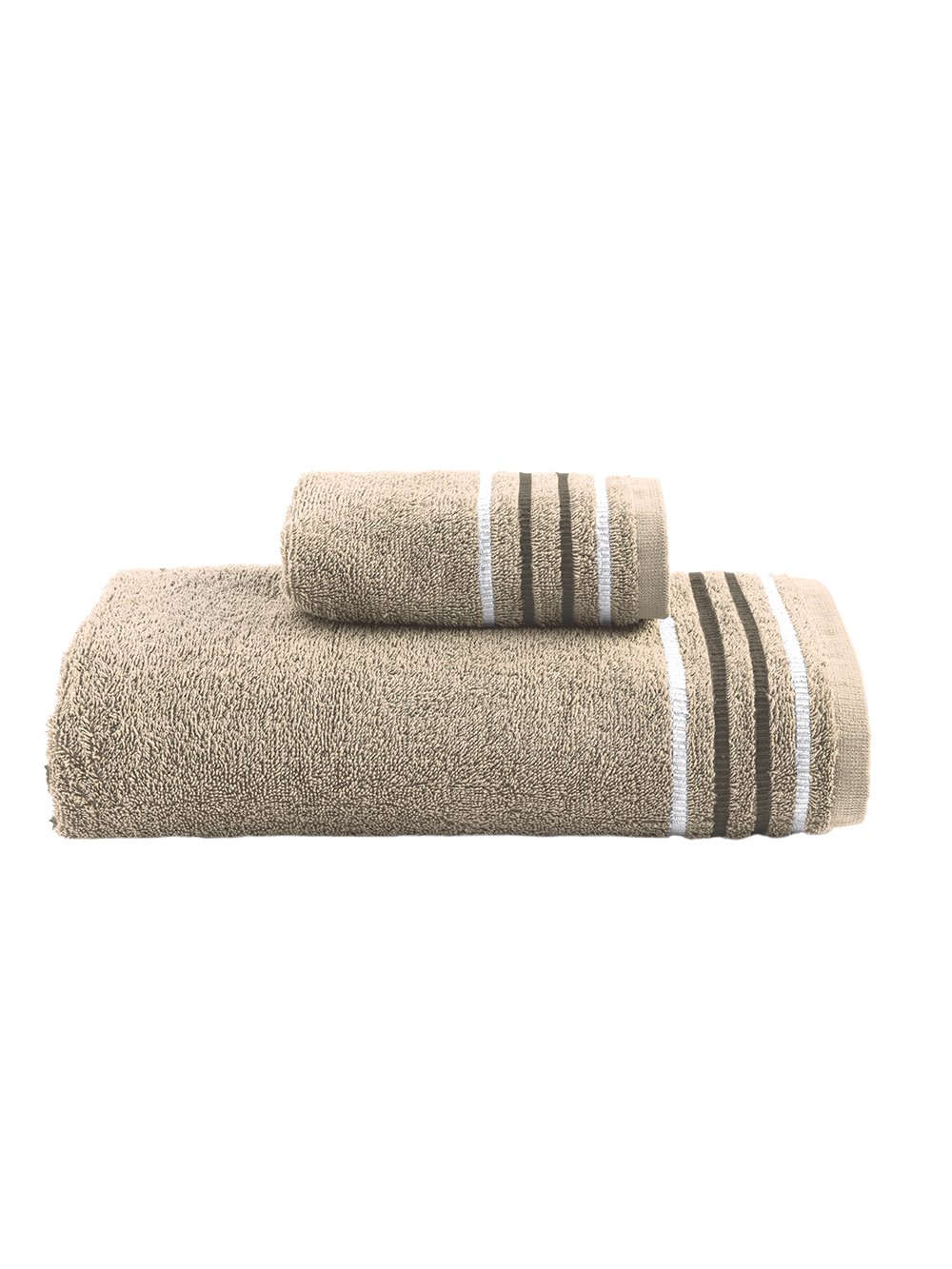 5205857288372_2 Σετ Πετσέτες (30X50, 50X90, 70X140) DANT FOG Μπεζ Palamaiki - Image 1