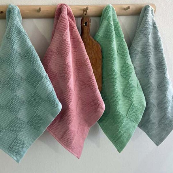 Σετ 2 Πετσέτες Κουζίνας Kitchen Towels 40x60 SUKI SPRAY Πράσινο Palamaiki