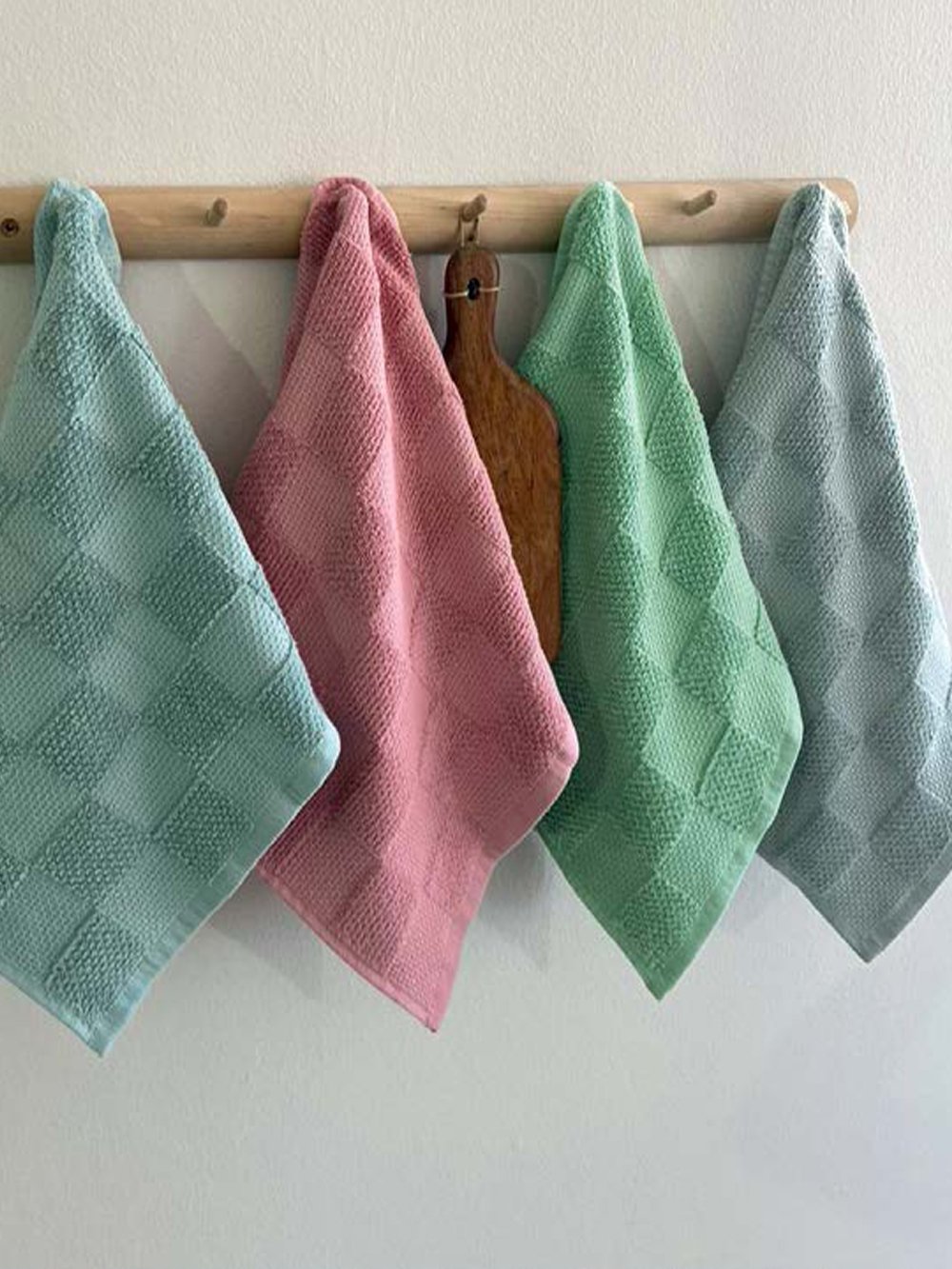 5205857289362_2 Σετ 2 Πετσέτες Κουζίνας Kitchen Towels 40x60 SUKI GREEN Πράσινο Palamaiki - Image 1