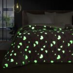 Κουβερτοπάπλωμα μονό φωσφοριζέ Art 6153 160x220 Ροζ   Beauty Home - Image 3