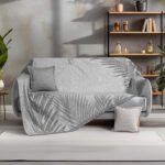 Ριχτάρια σετ 2τμχ Art 8635 (180x250 + 180x300) Γκρι   Beauty Home