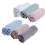 Σεντόνι Μάκο Με Λάστιχο Jersey Κούνιας 70×140+20 Σε 4 Χρώματα Nef Nef