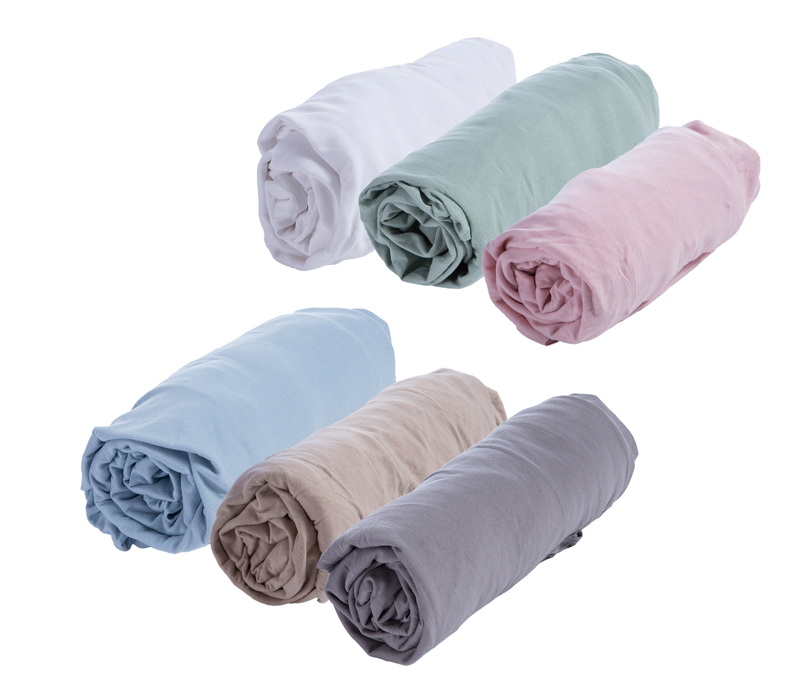 JERSEY---ΧΡΩΜΑΤΟΛΟΓΙΟ---ΣΕΝΤΟΝΙ-ΚΟΥΝΙΑΣ-70Χ140 Σεντόνι Μάκο Με Λάστιχο Jersey Κούνιας 70×140+20 Σε 4 Χρώματα Nef Nef - Image 1