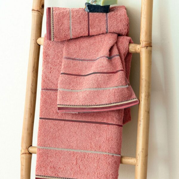 Σετ Πετσέτες (30X50, 50X90, 70X140) DEZI ROSE Ροζ Palamaiki