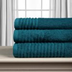 Βαμβακερή πετσέτα ΕΡΑΤΩ 600gsm (75cm x 150cm) teal SilkFashion