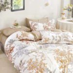 Σετ παπλωματοθήκη υπέρδιπλη Art 12602 Rossi 23x250 Εκρού,Μπεζ   Beauty Home