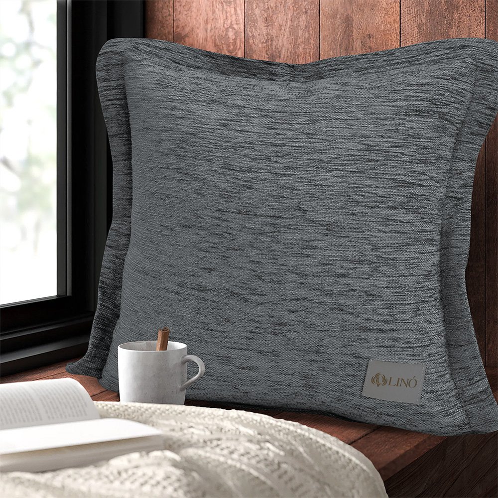 3200001451 LINO ΜΑΞΙΛΑΡΟΘΗΚΗ COSTUME OXF DGREY 45X45 - Image 1