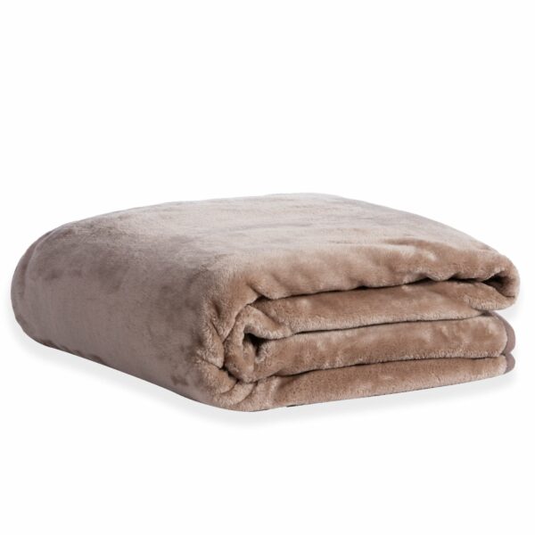 Κουβέρτα Βελουτέ 170×220 Μονή Nef Nef Loft Mocca