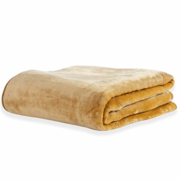 Κουβέρτα Βελουτέ 170×220 Μονή Nef Nef Loft Honey Gold