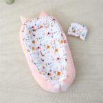 Bρεφική φωλιά με μαξιλάρι Art 5345 53x88 Ροζ   Beauty Home - Image 6