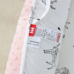 Bρεφική φωλιά με μαξιλάρι Art 5346 53x88 Ροζ   Beauty Home - Image 3