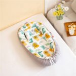 Bρεφική φωλιά με μαξιλάρι Art 5347 53x88 Μπεζ   Beauty Home - Image 3