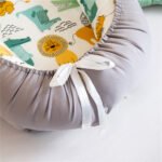 Bρεφική φωλιά με μαξιλάρι Art 5347 53x88 Μπεζ   Beauty Home - Image 8