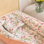 Bρεφική φωλιά με μαξιλάρι Art 5348 53x88 Σομόν   Beauty Home - Image 5