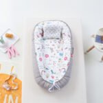 Bρεφική φωλιά με μαξιλάρι Art 5349 53x88 Γκρι   Beauty Home