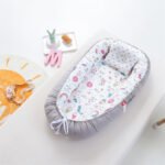 Bρεφική φωλιά με μαξιλάρι Art 5349 53x88 Γκρι   Beauty Home - Image 7