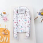 Bρεφική φωλιά με μαξιλάρι Art 5349 53x88 Γκρι   Beauty Home - Image 8