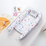 Bρεφική φωλιά με μαξιλάρι Art 5349 53x88 Γκρι   Beauty Home - Image 9