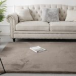 Πατάκι Rabbit Art 9642 67x210 Μόκα   Beauty Home