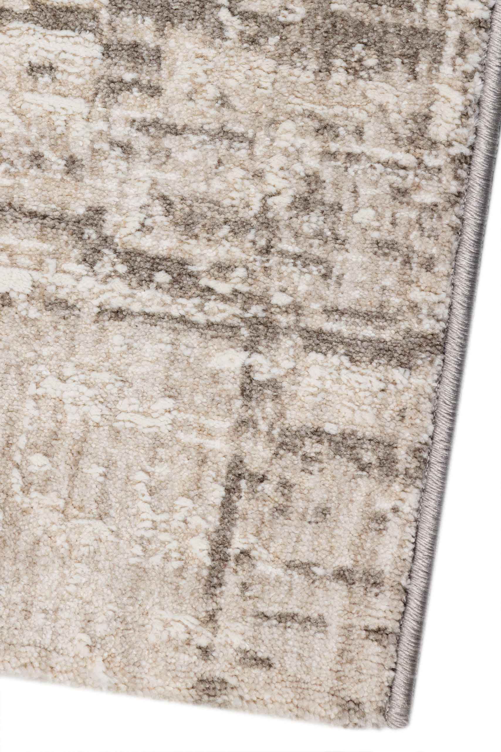 Aperia-590-096-C Χαλί Aperia 590-096 καμβάς μπεζ-γκρι - ΣΕΤ (0,70x1,50)x2 0,70x2,20 Colore Colori - Image 1