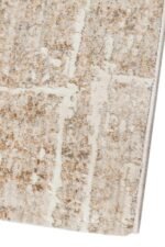 Χαλί Aperia  972-071 μπεζ-εκρού αφηρημένο σχέδιο - 3x4 Colore Colori