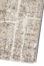 Χαλί Aperia  972-795  μπεζ-γκρι αφηρημένο σχέδιο - ΡΟΤΟΝΤΑ  2,50x2,50 Colore Colori