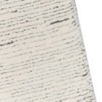 Deluxe 696 λευκή μοκέτα ανάγλυφη με ρίγες - 2,50x3 Colore Colori