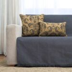 Ριχτάρι Πολυθρόνας 170x170 Cotone | Solo Γκρι σκούρο