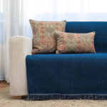 Ριχτάρι Τριθέσιου 170x300 Cotone | Solo Μπλε