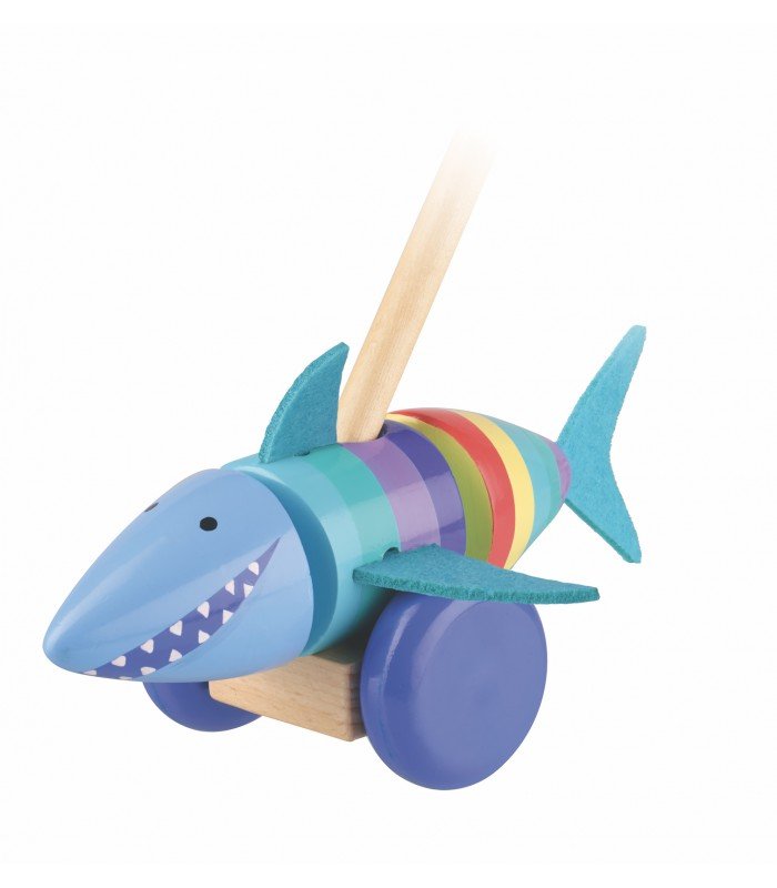 orange-tree-toys Καρχαρίας Παιχνίδι Ώθησης Orange Tree Toys - Image 1