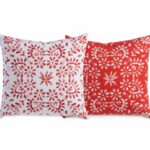 Χριστουγεννιάτικο Μαξιλάρι 40×40 Nef Nef Celebration Red-White