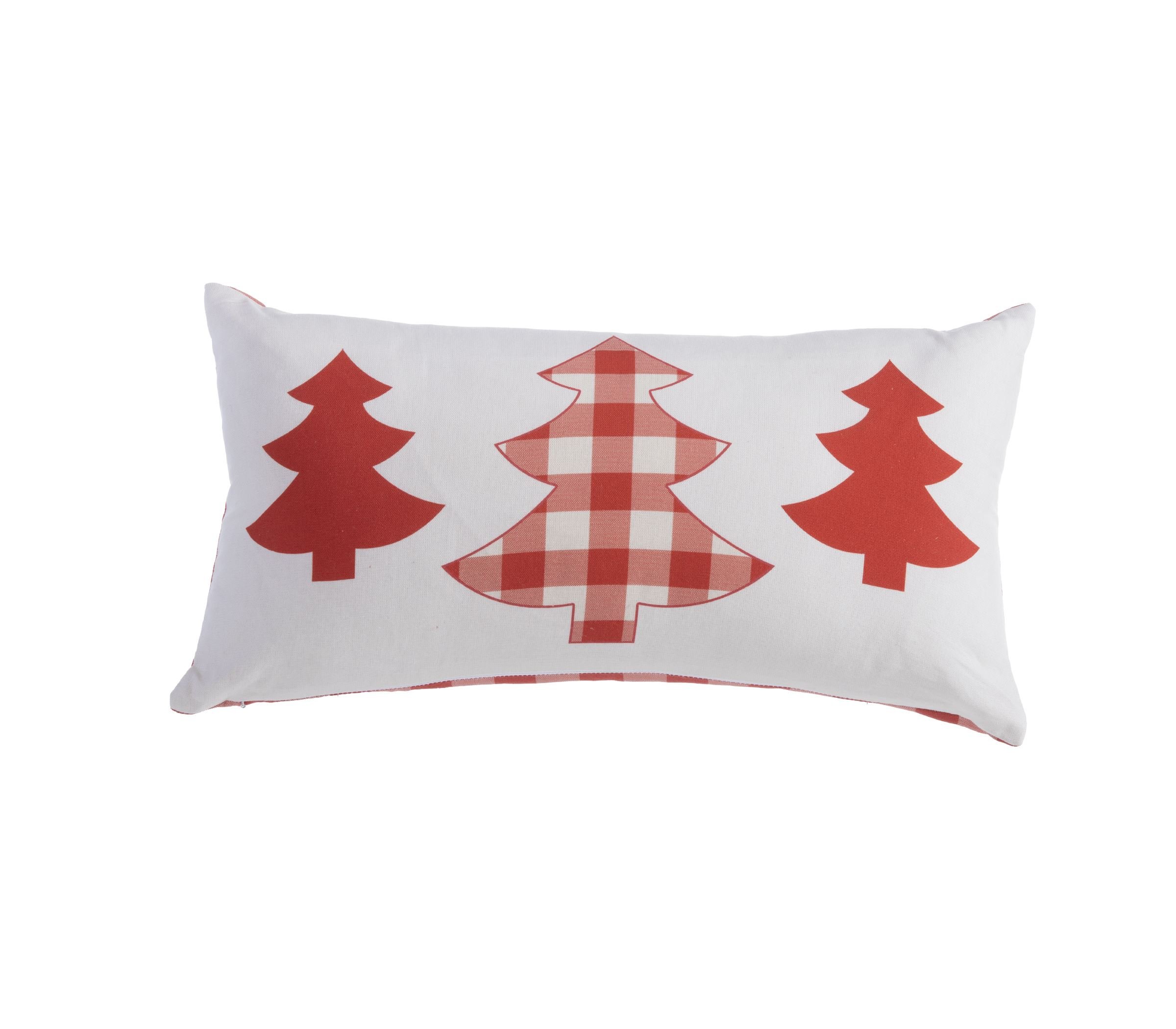 034027-2-9565_L Χριστουγεννιάτικο Μαξιλάρι 33×55 Nef Nef Santa Please Beige-Red - Image 1