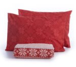 Σετ Παπλωματοθήκη Φανελένια Μονή 160×230 Nef Nef Holy Joly Red - Image 3