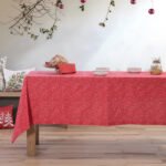 Χριστουγεννιάτικο Τραπεζομάντηλο 140×180 Nef Nef Grace Red