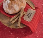 Χριστουγεννιάτικο Τραπεζομάντηλο 140×180 Nef Nef Grace Red - Image 2