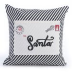 Χριστουγεννιάτικο Μαξιλάρι 45×45 Nef Nef Christmas Is All Around Ecru