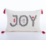 Χριστουγεννιάτικο Μαξιλάρι 30×45 Nef Nef Christmas Is All Around Ecru