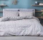 Σετ σεντόνια φανελένια King Size με λάστιχο Malbec Art 12630 185x200+32 Μπεζ       Beauty Home