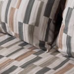 Σετ σεντόνια φανελένια King Size με λάστιχο Pinot Art 12632 185x200+32 Μπεζ,Πράσινο       Beauty Home - Image 2