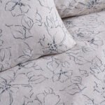 Σετ σεντόνια φανελένια μονά με λάστιχο Cinsault Art 12637 105x200+32 Μπεζ       Beauty Home - Image 2