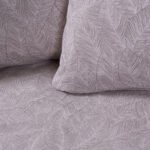 Σετ σεντόνια φανελένια King Size με λάστιχο Concord Art 12639 185x200+32 Μπεζ       Beauty Home - Image 2